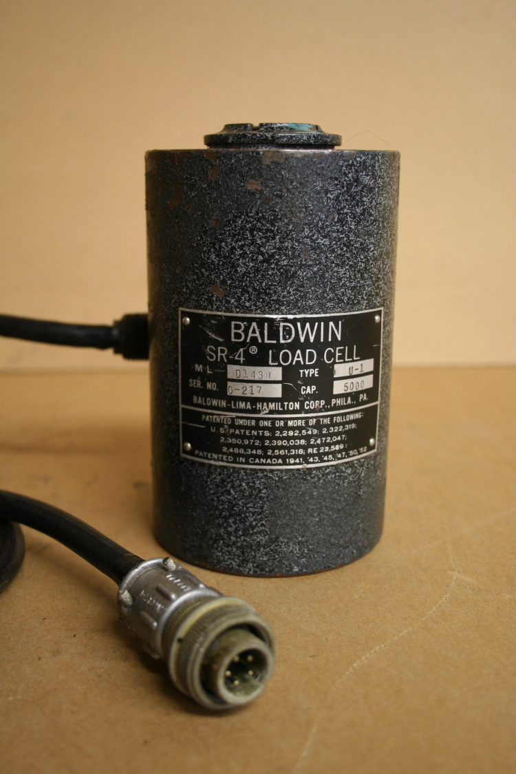 Load Cell, Baldwin SR-4, 5000 lbs, 5K lbs