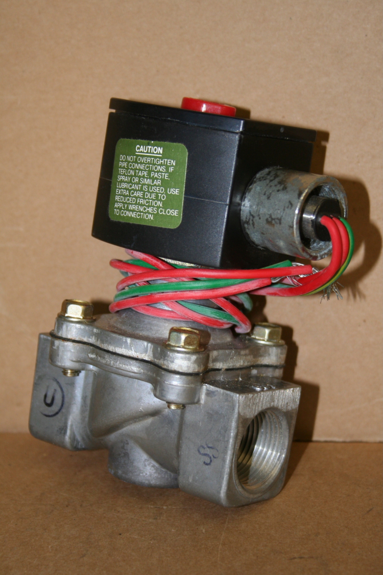 Solenoid valve EF8215G33 explosion proof air vacuum gas .75 inch ASCO Unused