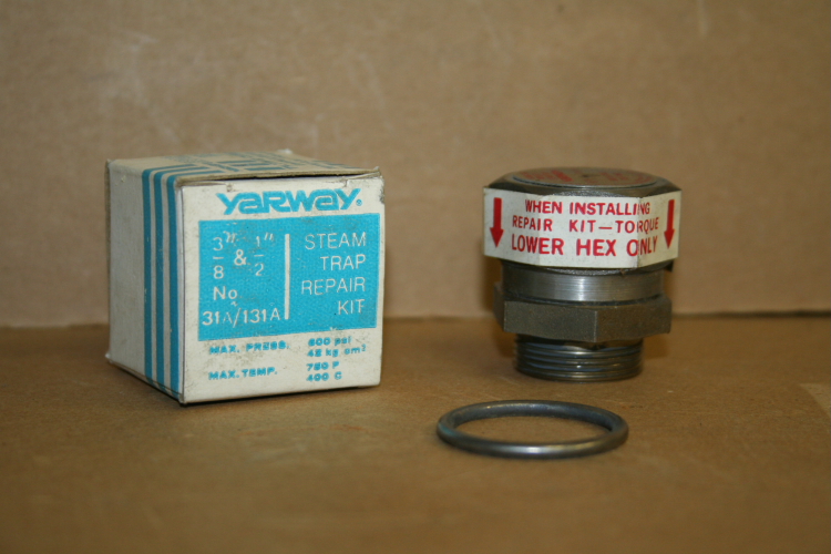 Steam trap repair kit 31A 131A 3/8 1/2 inch Yarway capsule unused
