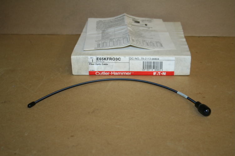 Fiber optic scanner cable E65KFR03C Eaton Cutler Hammer Unused