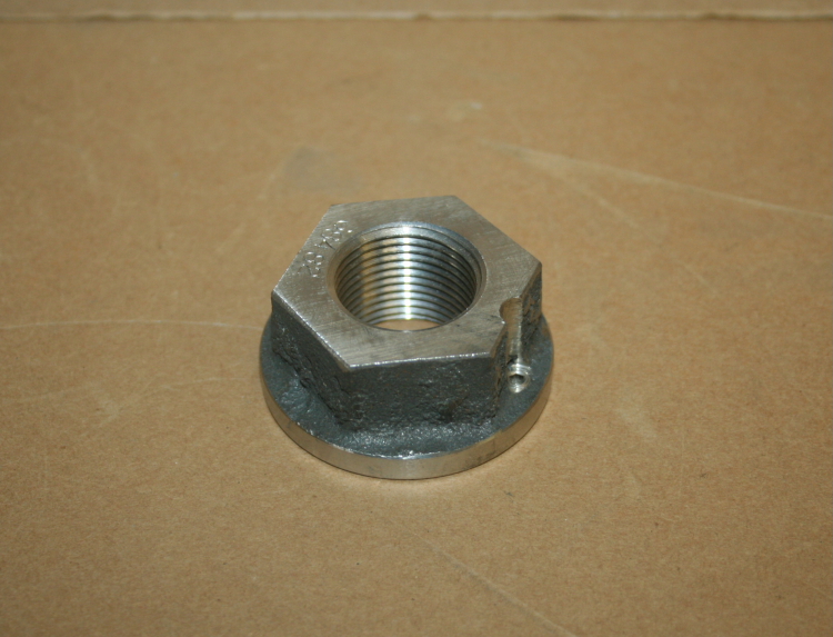 Impeller nut for 2 1/2 inch type K horizontal Lawrence Pumps SS Unused