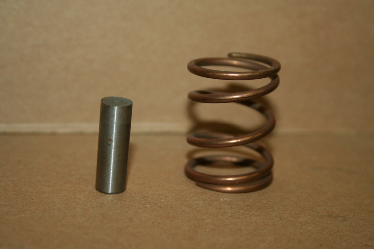 Packing Spring Bronze and Pin, 2 766 006 610, For F32D Viking Pump, Unused