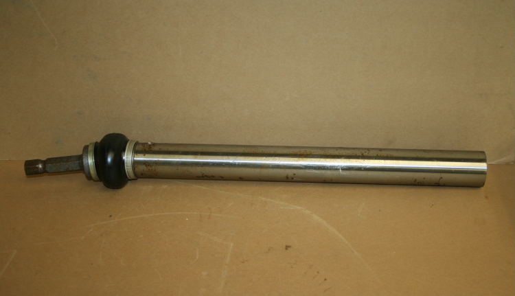 Driveshaft with enclosed U joint and U joint coupler  Unused