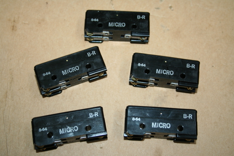 Limit switch 15A B-R Micro Switch Lot of 13