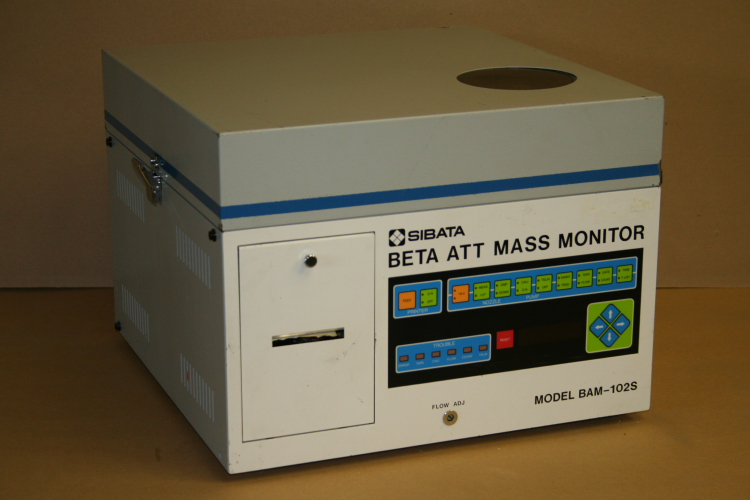 Dust mass monitor beta ray Sibata Beta ATT Mass Monitor BAM 102S