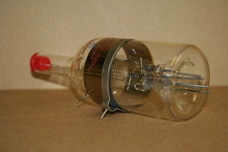 Ionization gauge tube, Vacuum, Type 551A P glass NRC Equipment Unused