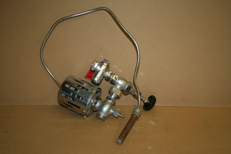 Sylphon bellows assembly thermostatic steam pressure control AMSCO