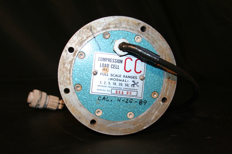 Load cell CC 1-50 lbs Compression Instron s/n 262