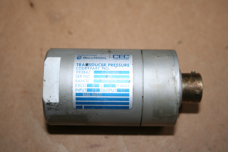 Pressure transducer 0-2.5 psia 4-353-0001 CEC