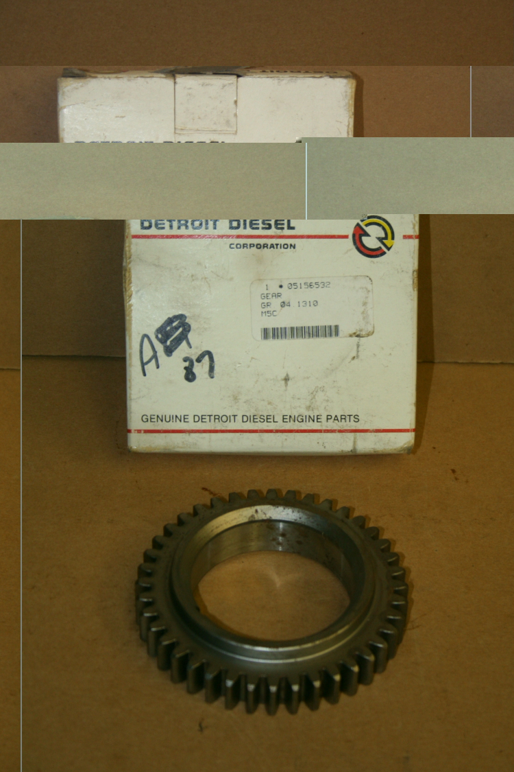 Oil pump drive gear, On crankshaft, 40 tooth, 5156532 Detroit Diesel Unused