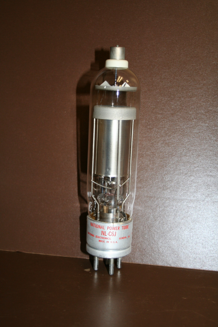 National Electronic ,NL-C6J , Vacuum tube Xenon thyratron