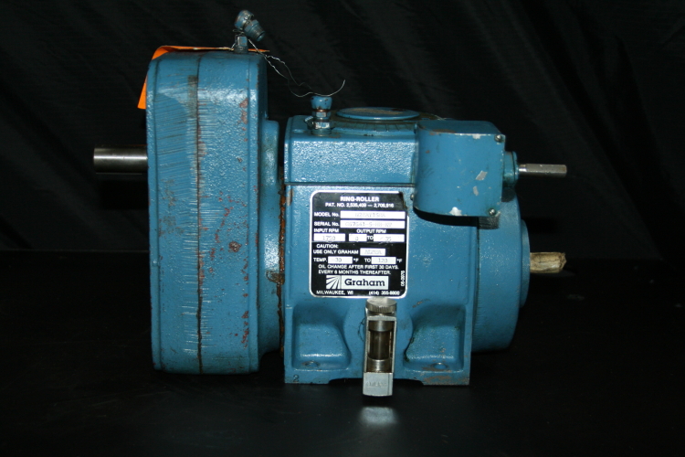 Variable speed Metallic traction drive N28AT15RA Ring-Roller Graham Doboy