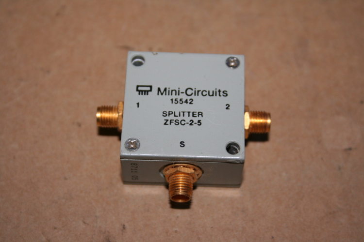 Power splitter/combiner 2 way SMA ZFSC-2-5-S Mini-Circuits