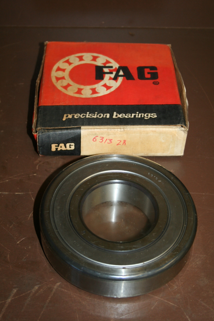 Bearing 6313 2R 65mm bore Sealed one side FAG Unused