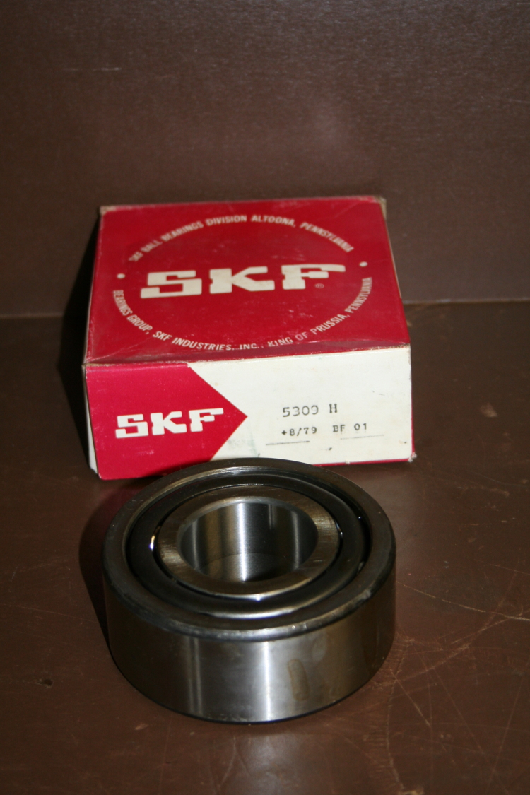 Bearing 5309 H 45mm bore Angular contact Dual row ball bearing SKF Unused