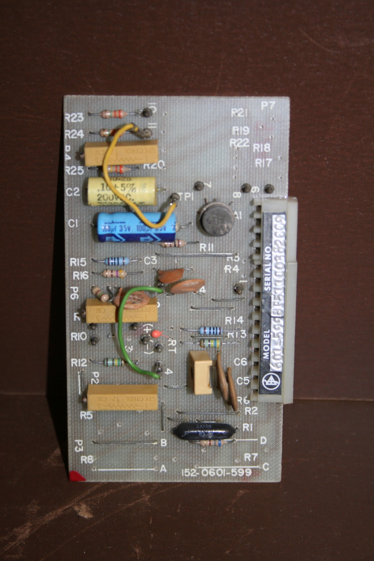 Thermocouple board 0-1000 deg C Type J ECS Unused 601-599