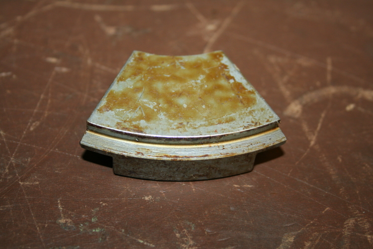 Thrust bearing shoes for JHJ5 Kingsbury, Bingham Willemette pump, set of 6