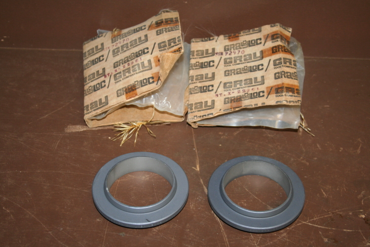 Seal ring Metal Grayloc, material 17-4ph ,STK 72970 Sanitary bore, Unused Lot of 2