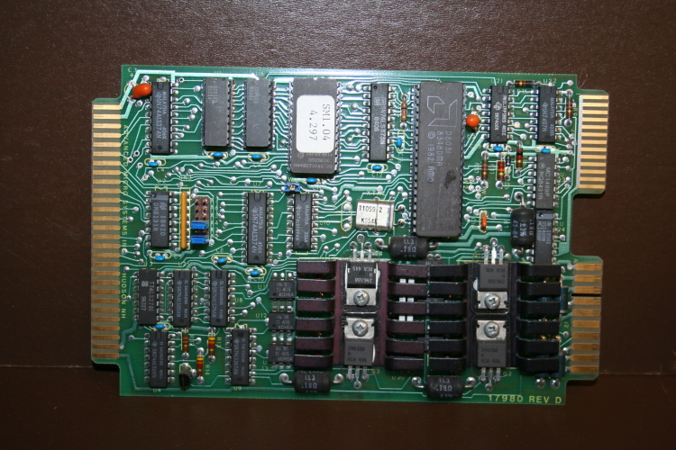 PC card 17980 D, 127874 E STD bus Advanced Micro Systems