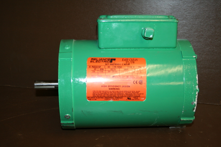 Motor 3/4 hp 208-230/460V 3 phase 56C P56X4516P Reliance Electric Unused