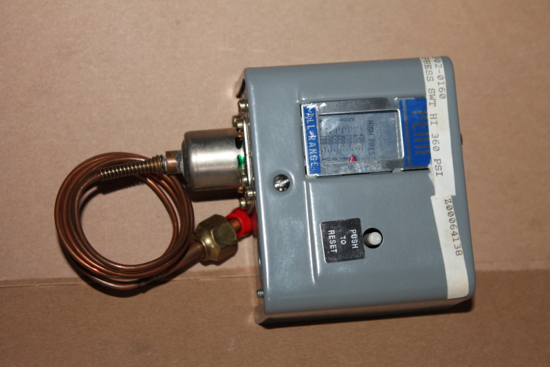 Refrigerant Pressure Switch, 360 PSIG, 4 Wire, 2 Circuit, P70KA-16, Penn