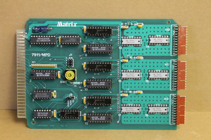 MPD card 7911/MPD Matrix