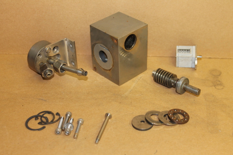 Variable leak valve parts, w/counter Model 203 Granville Phillips PARTS