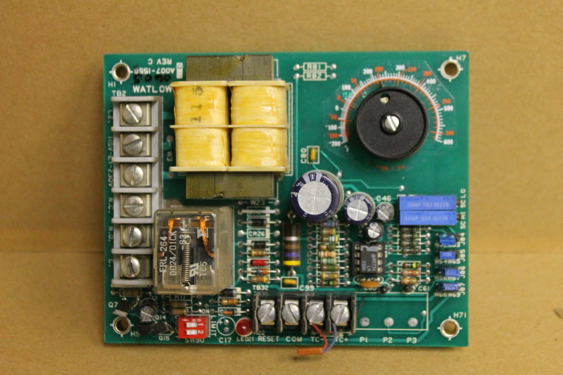 Temperature control board, -200-+600 deg F, Type T, 141A-1605-6000 Watlow