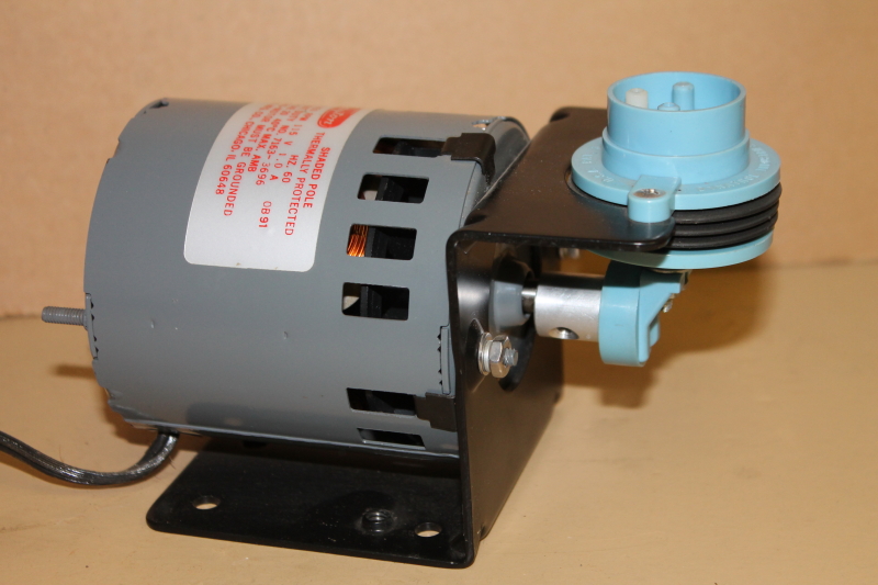 Diaphragm Air Pump, 1/40 hp, 115V, for 5mm ID Hose, Dynatrol Industries, Tested