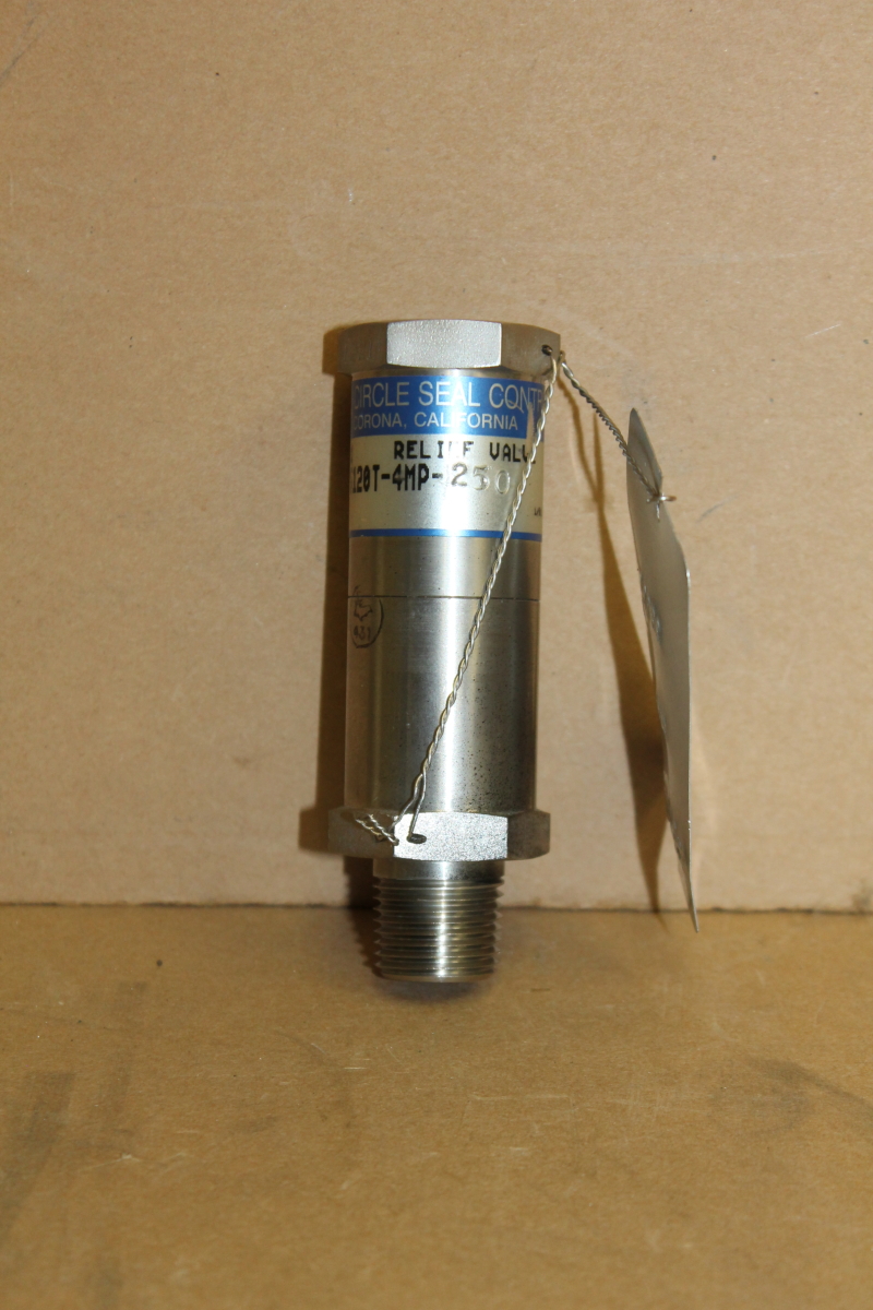 Circle Seal 5120T-4MP-250 Relief Valve, 250psi, 1/2