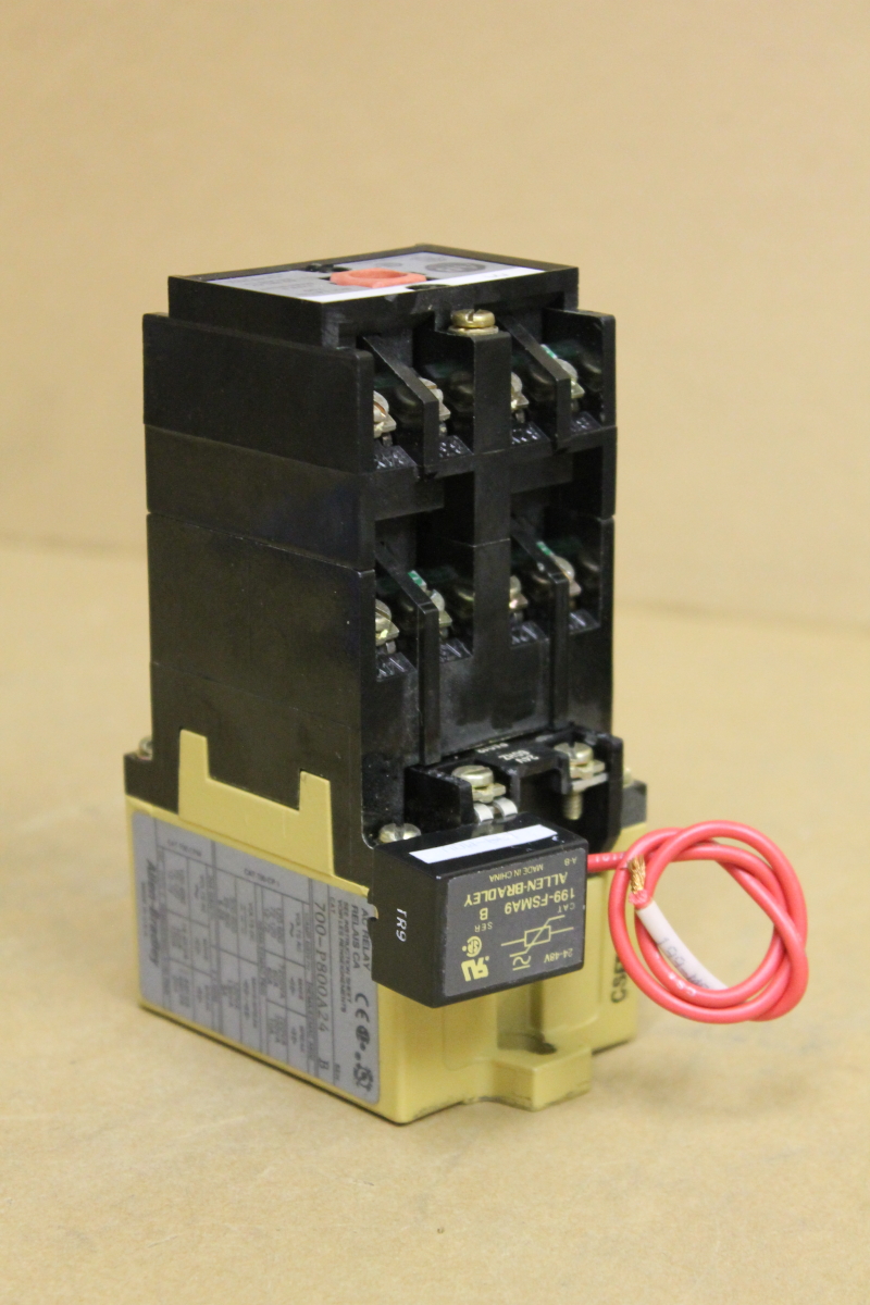 Control relay, 24V coil, 10A, 8P, 700-P800A24 Allen Bradley