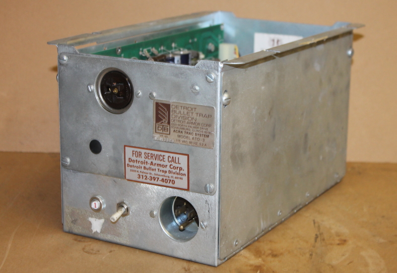 Detroit Bullet Trap Motor Control Box for ACRA ATO-3 Target Retrieval, PCB