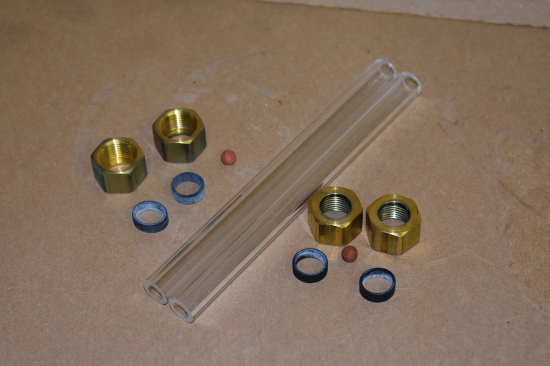 Sight glass kit Liquid level 1/2