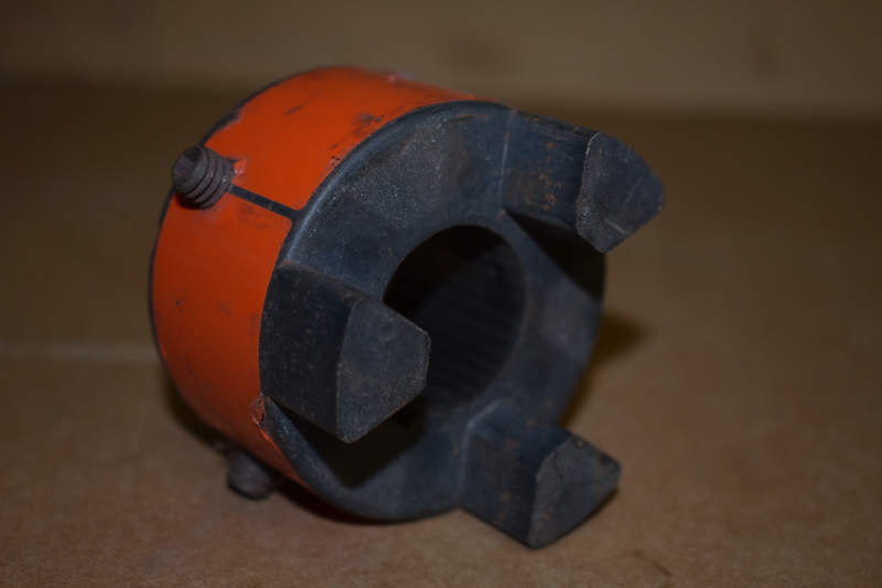 Coupling hub and spider, 1.125" bore, Buna, L100, Lovejoy