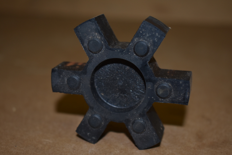 Coupling hub and spider, 1.125" bore, Buna, L100, Lovejoy