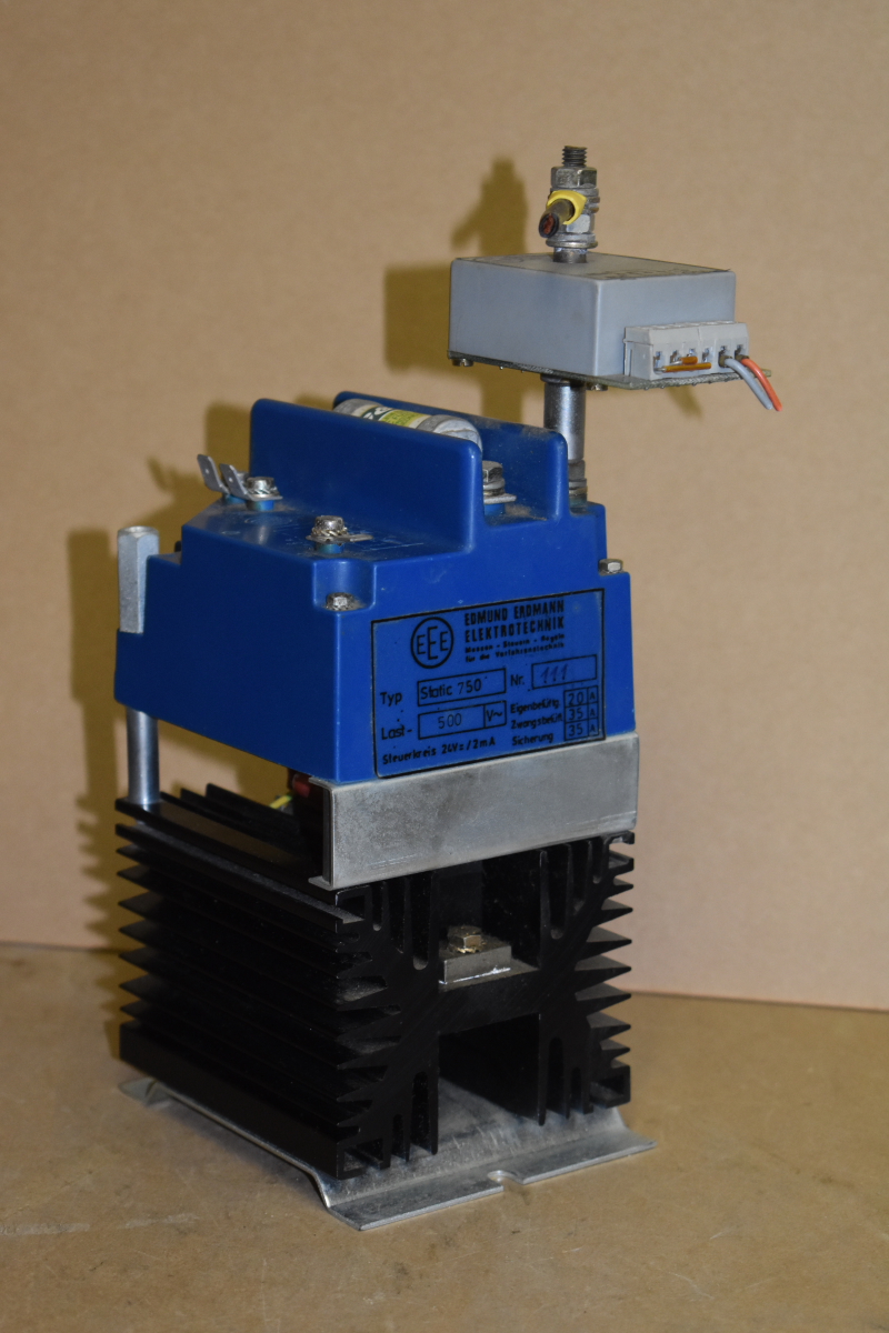 SCR power controller, 20-35A, 24V signal, Type Static 750, Erdmann, EEE