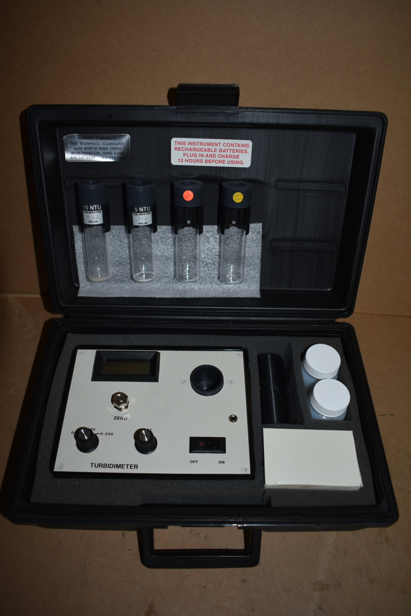 Turbidimeter, Field, Portable, 3 NTU ranges, Rechargable, 11520, ICM