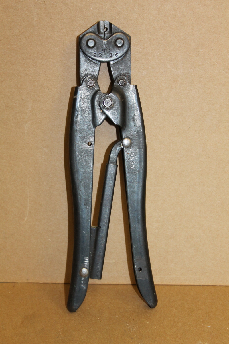 Crimp tool, Type W, 22-16 gauge, 49595, Amp