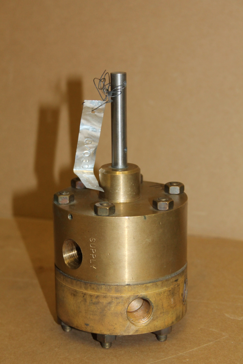 Rotary selector valve, 3 way, 3/8