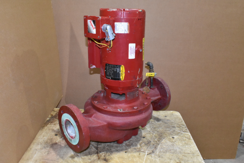 Inline Pump, 3x9.5, 250 GPM, 5 HP, 1800 RPM, Series 80 Bell & Gossett