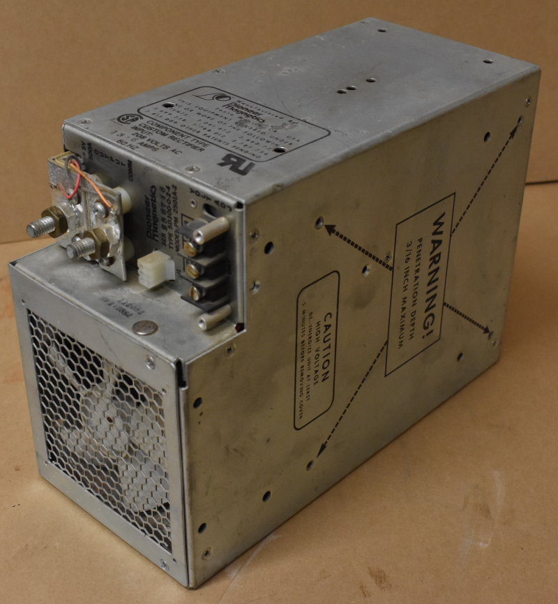 Power Supply Rectifier, input: 208V single phase,  output: 300 Amps at 5 volts dc