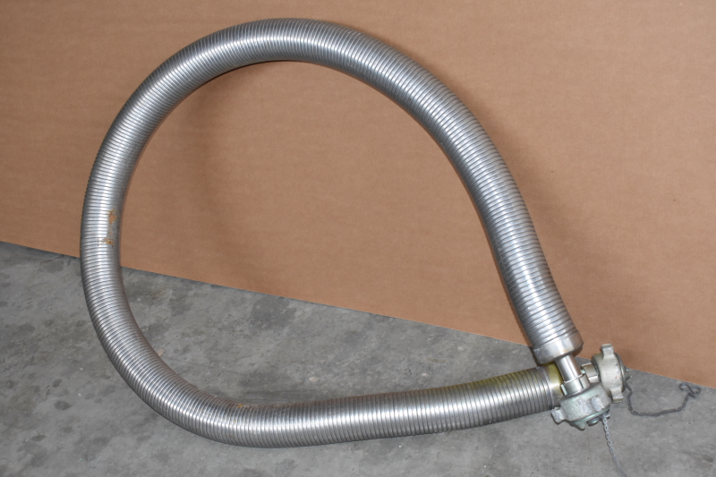 Cryogenic hose, 10 ft x 1-1/4