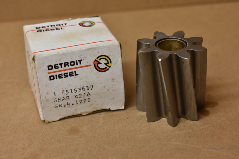 Detroit Diesel oil helical pump gear, 5153617
