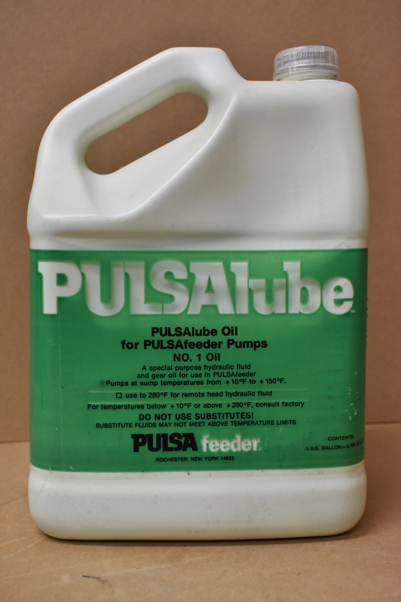Pulsalube ,Pulsafeeder pumps NO. 1 oil ,1 gallon