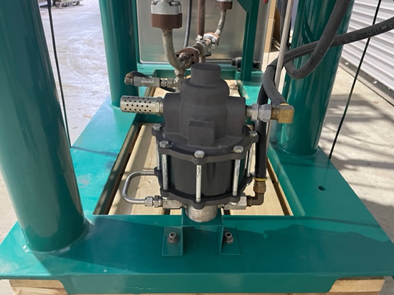 Calder safety relief valve SRV Testing system W/ twin DOT bottle stand