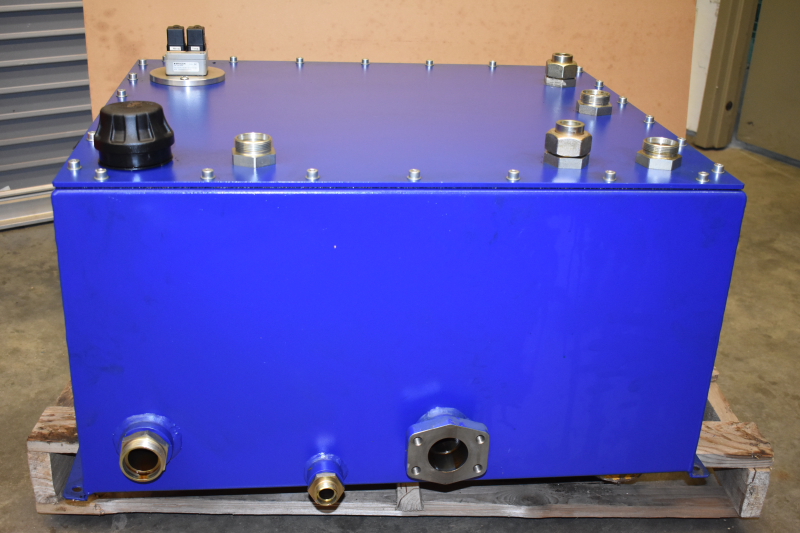 Hydraulic reservoir ,62 Gal ,w/float switch level sensor