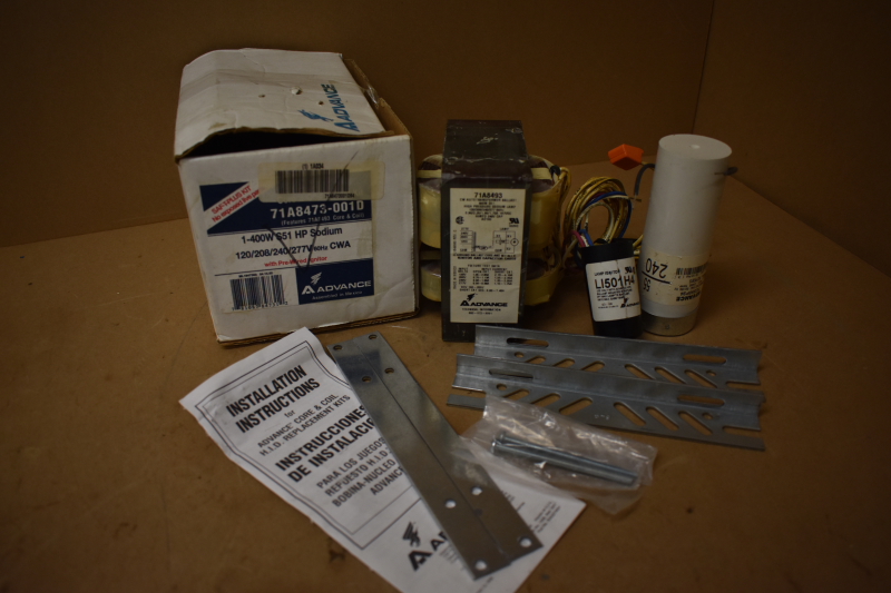 Advance 1-400W  S51 HP sodium ballast kit