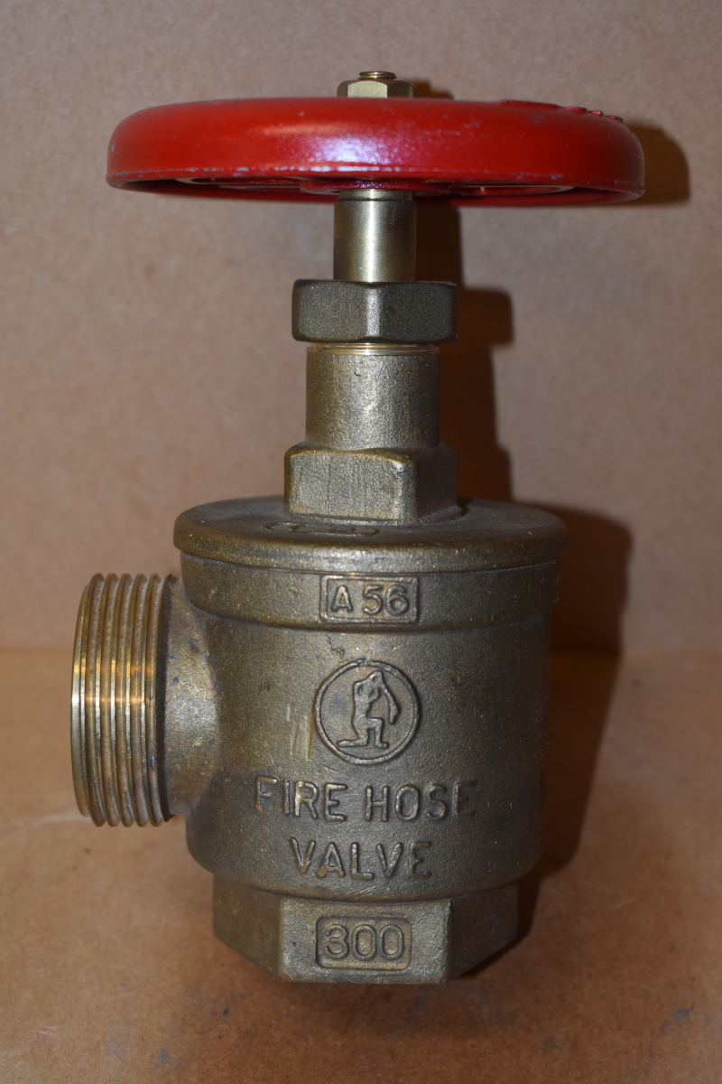 1 12 Fire Hose Angle Valve 1½ Female Npt X 1½ Male Nst 7145