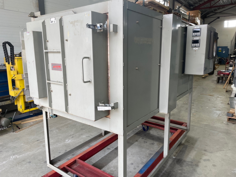Lucifer DL7-R60 heat treating furnace 2000 Deg F 24x24x60