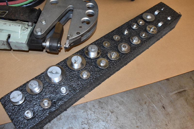 Aircraft hot Dimpling Machine for rivet countersinking dimpler ATI 247PD